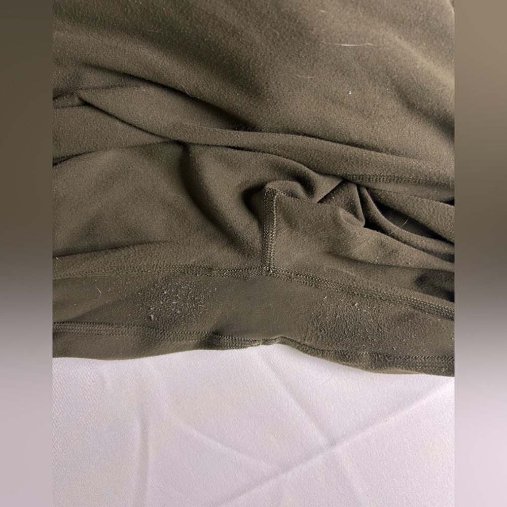 Lululemon leggings Olive Green High-Waisted Leggings 0 - Picture 2 of 9